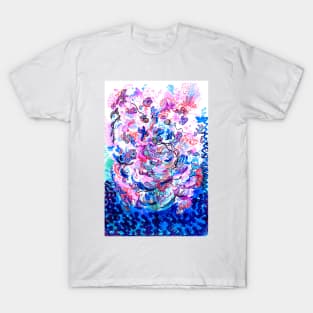 Pop Pattern Abstract Hiccup T-Shirt